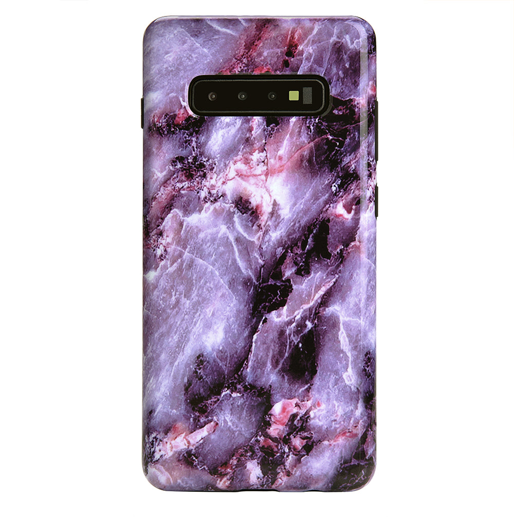 Purple Stone Marble Samsung Galaxy Case