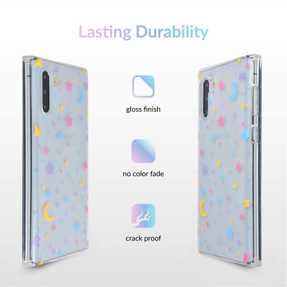 Pastel Starry Night Clear Samsung Case