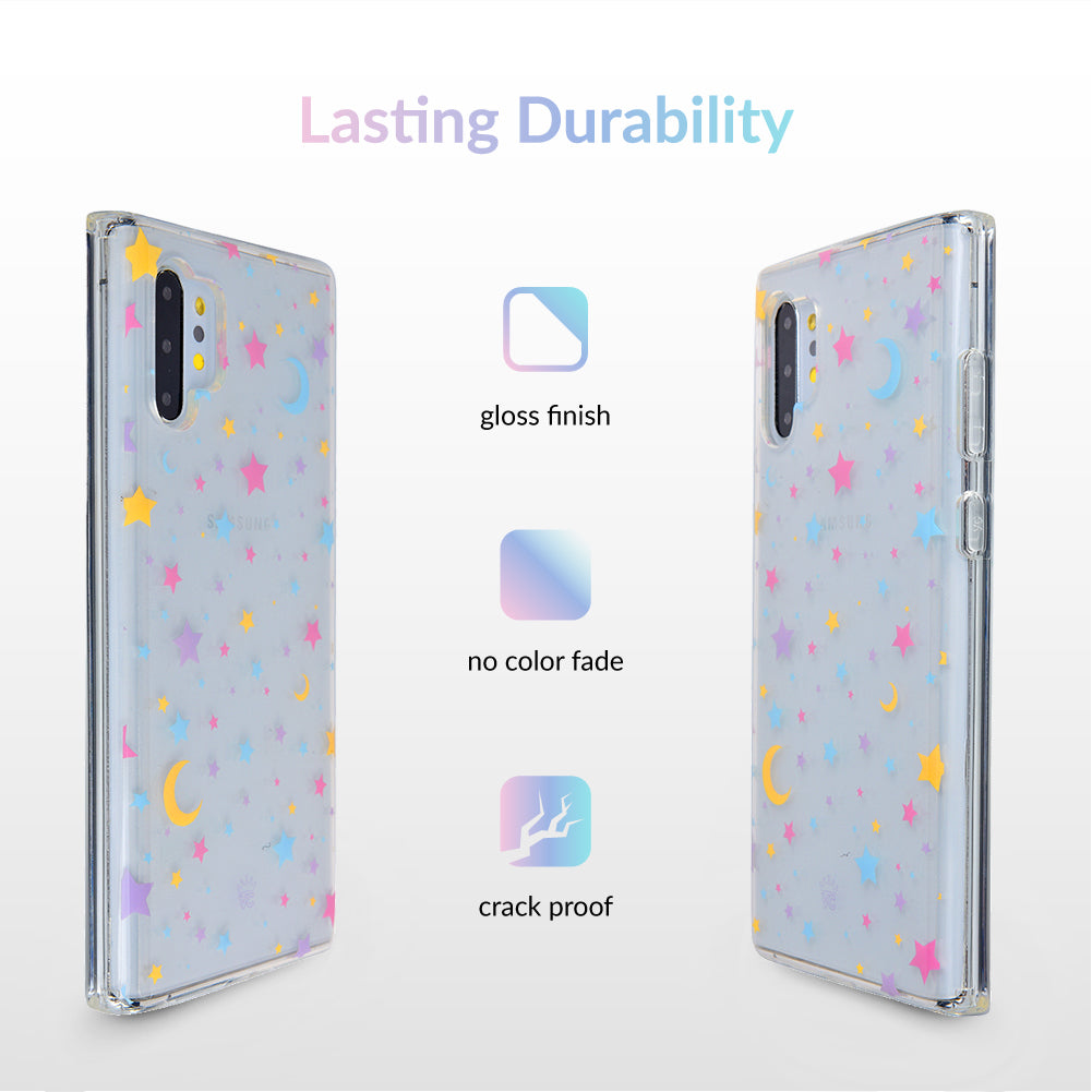 Pastel Starry Night Clear Samsung Case
