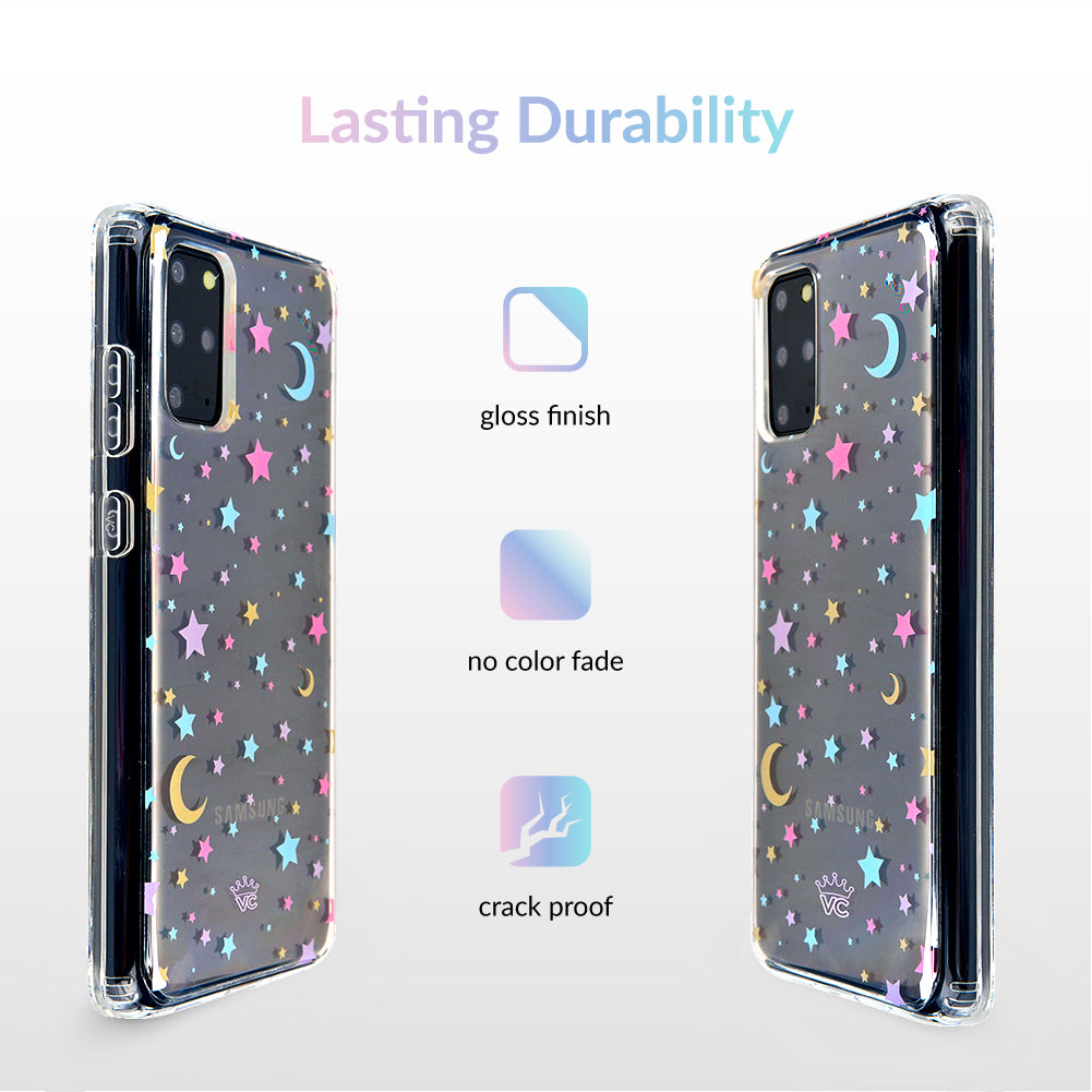 Pastel Starry Night Clear Samsung Case