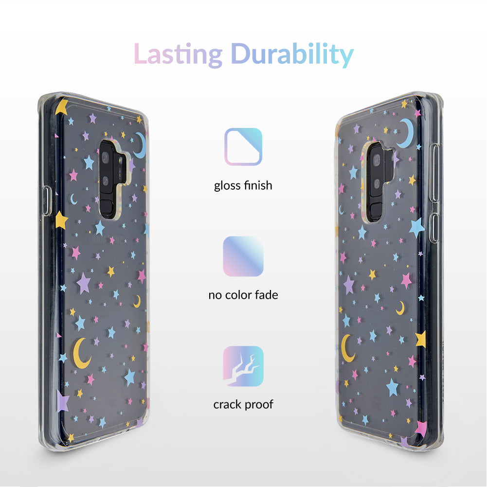 Pastel Starry Night Clear Samsung Case