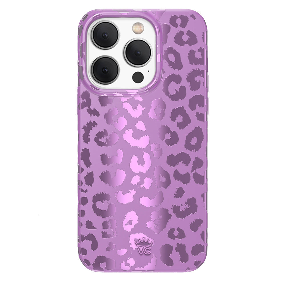 Amethyst Leopard iPhone Case