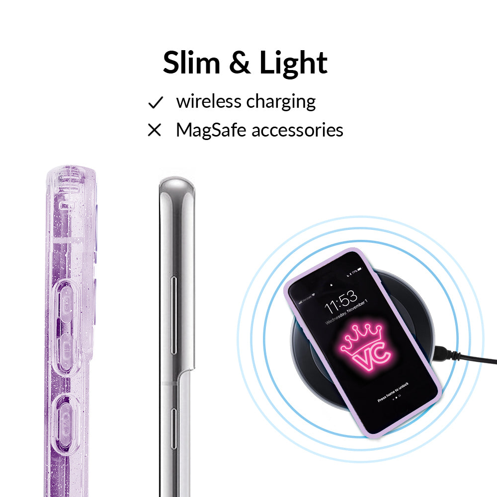 Lilac Stardust Samsung Case