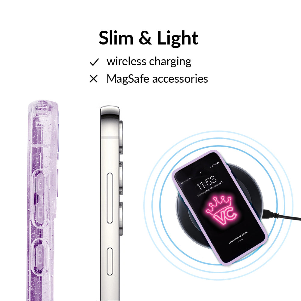 Lilac Stardust Samsung Case