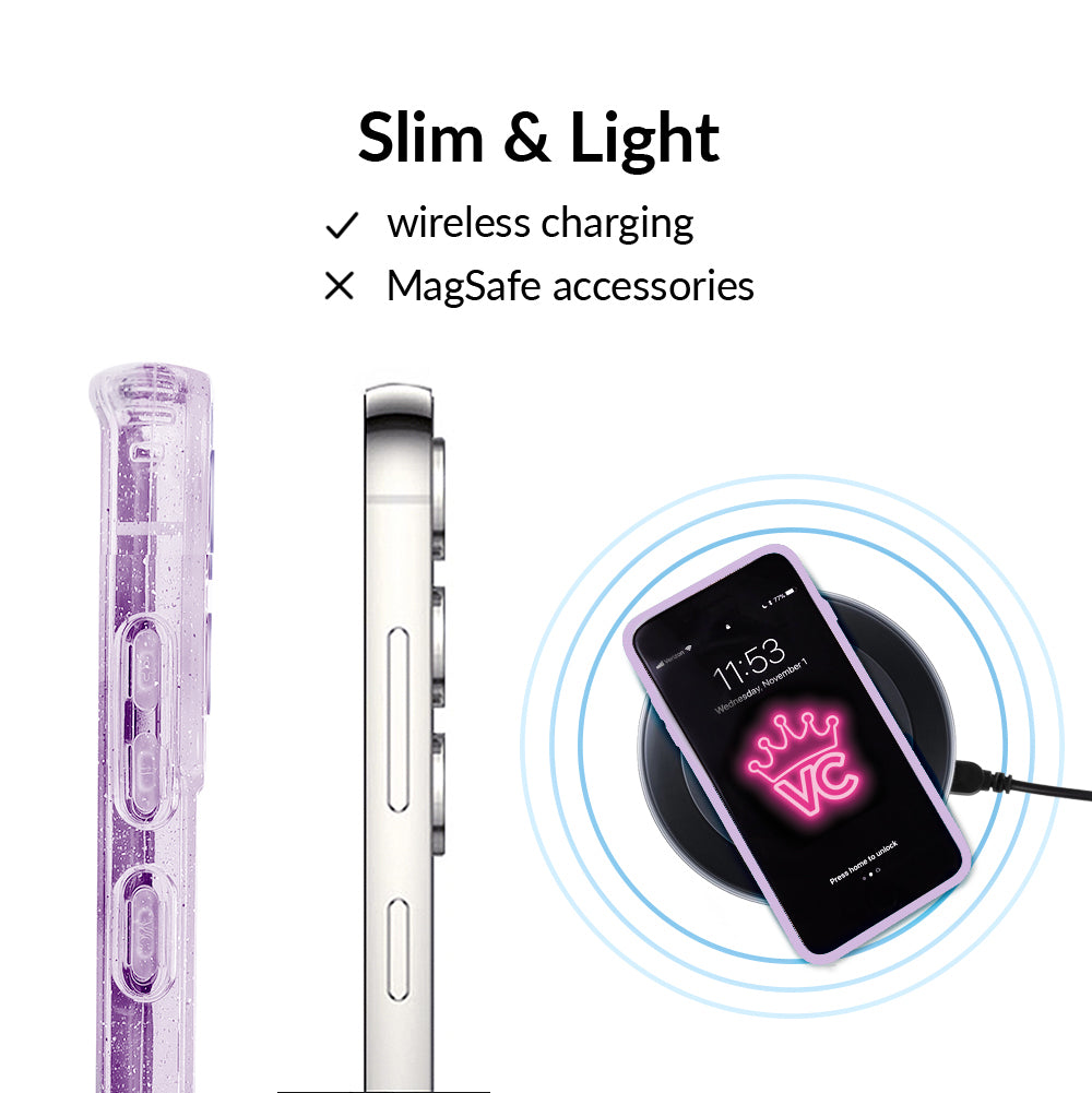Lilac Stardust Samsung Case
