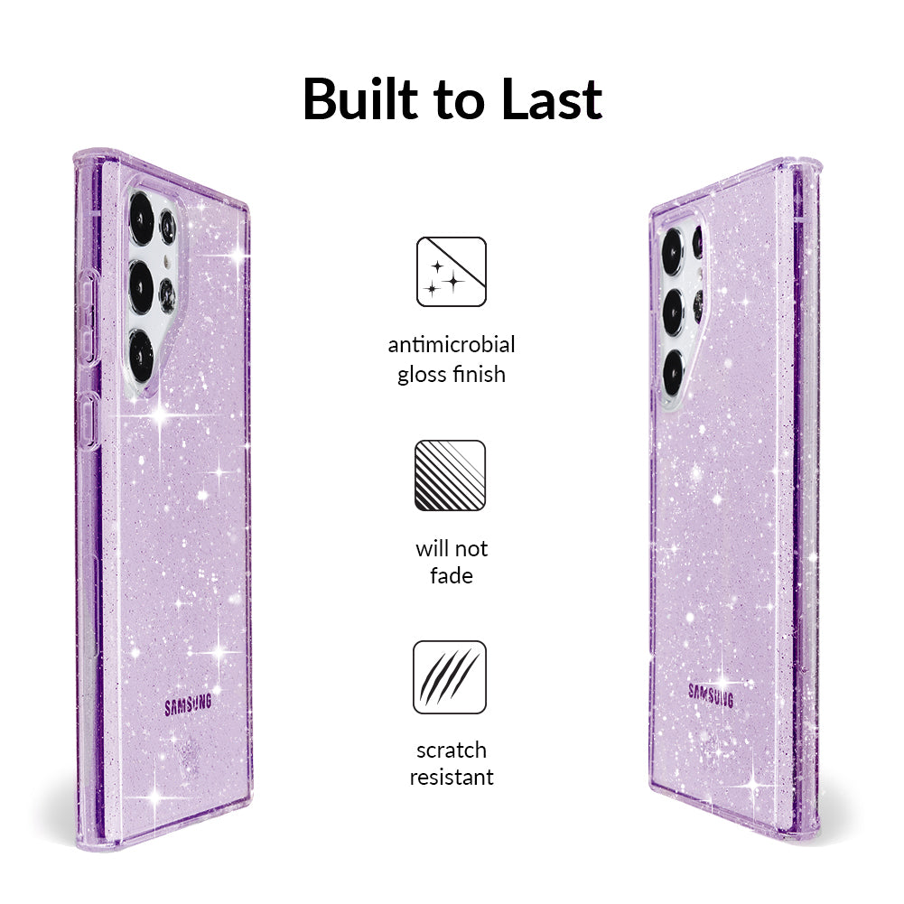 Lilac Stardust Samsung Case