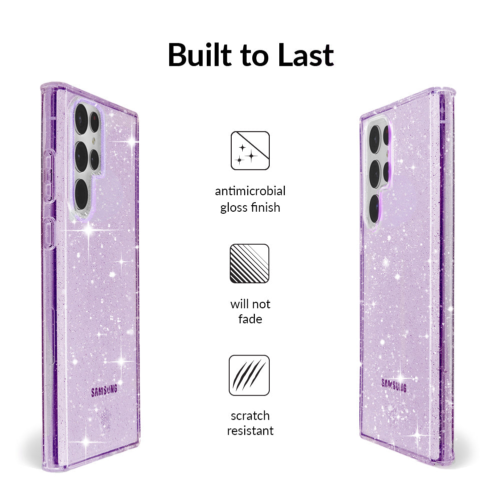 Lilac Stardust Samsung Case