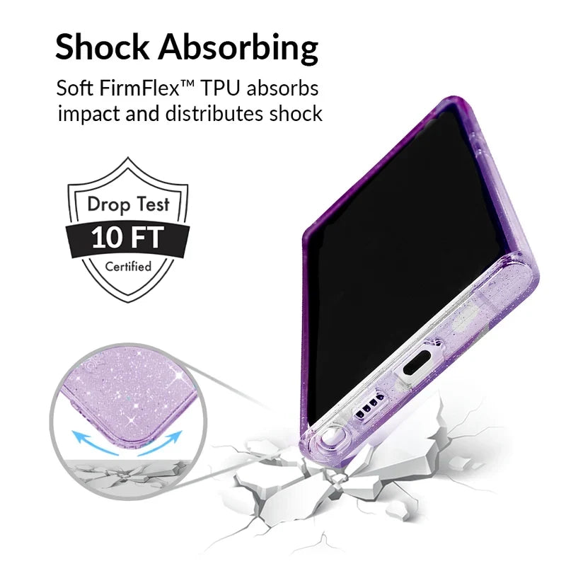 Lilac Stardust Samsung Case