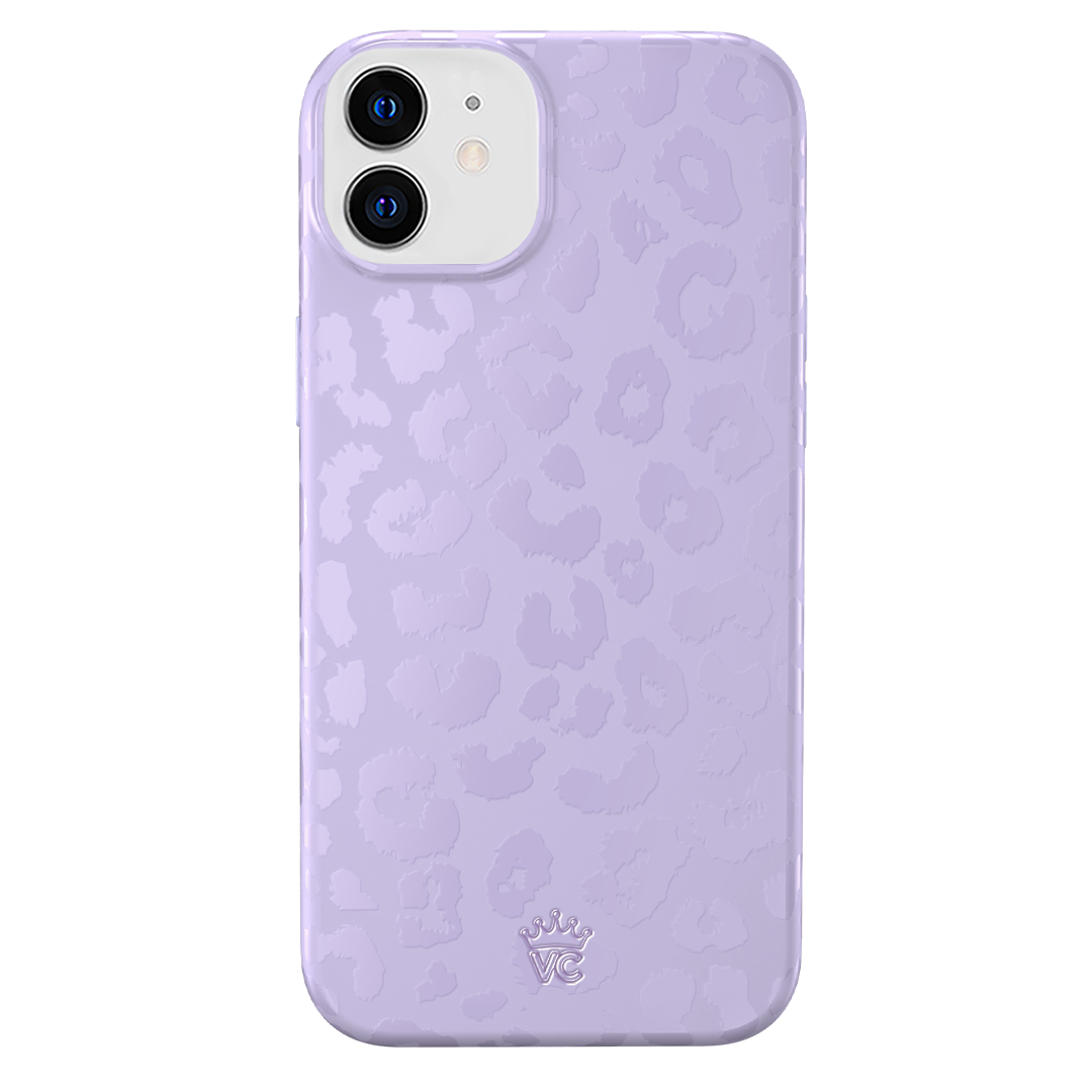 Lilac Leopard iPhone Case