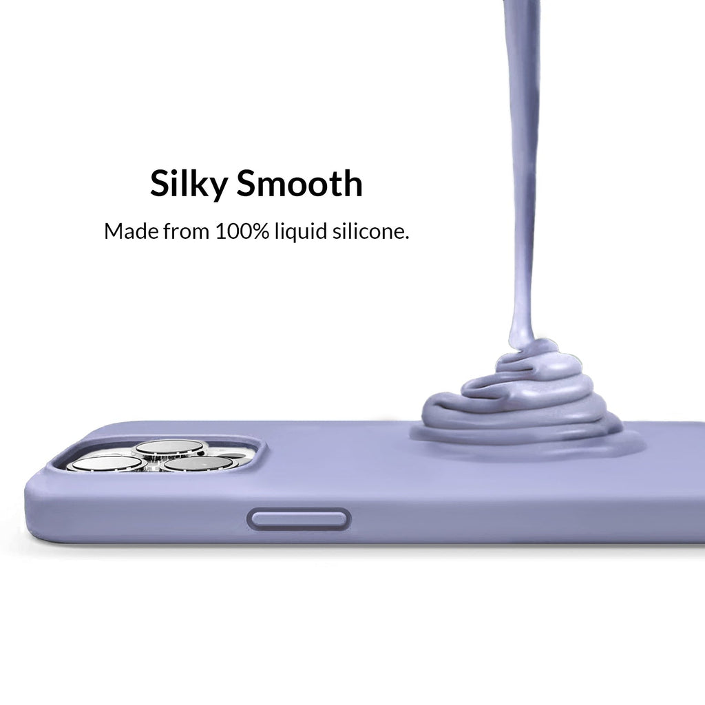 Purple Silicone iPhone Case
