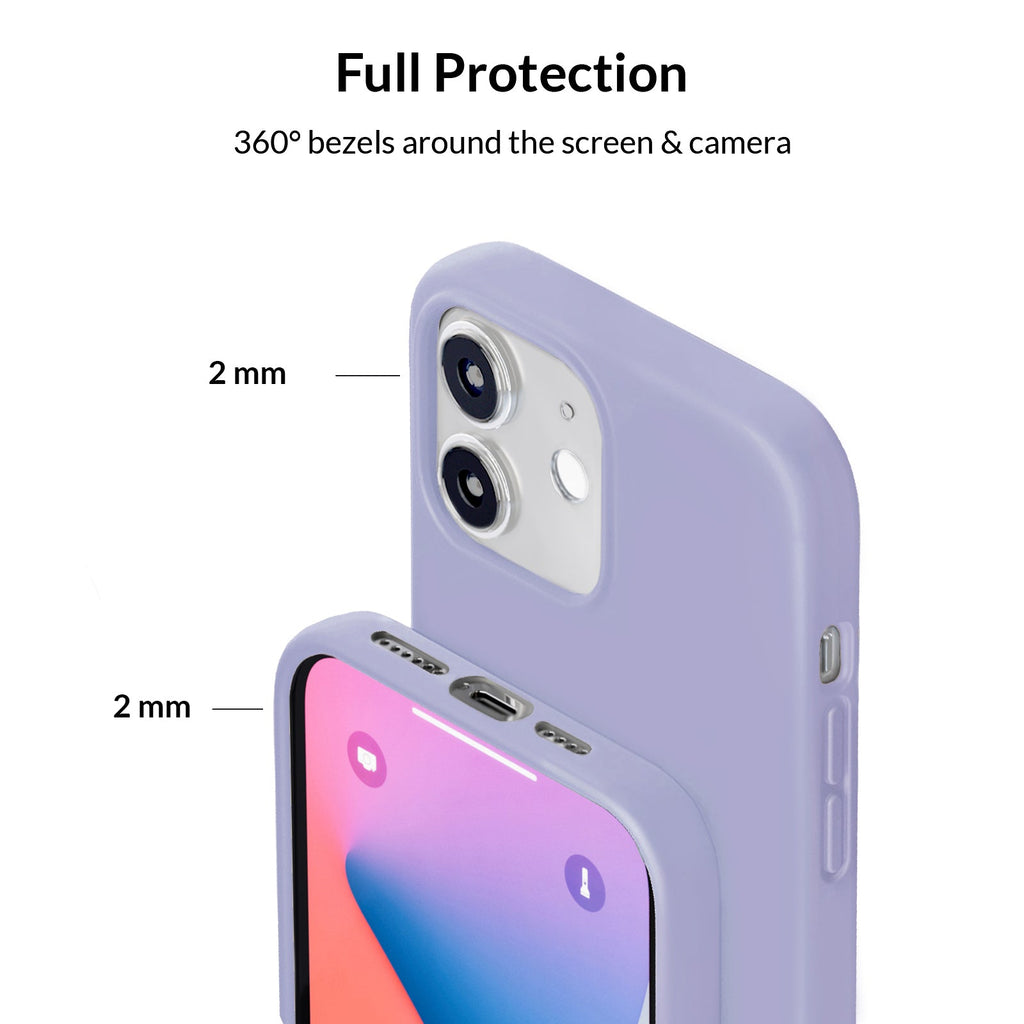 Purple Silicone iPhone Case