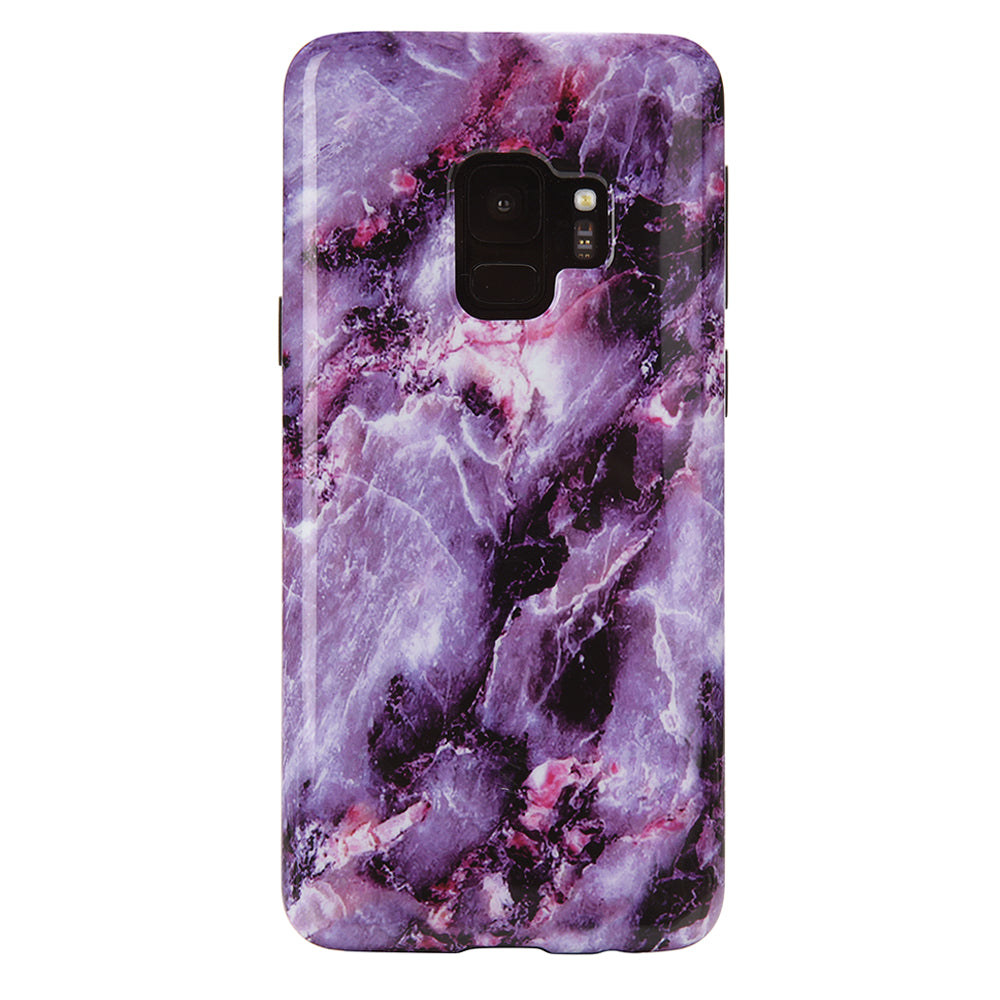 Purple Stone Marble Samsung Galaxy Case