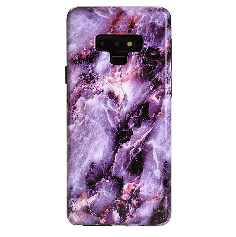 Purple Stone Marble Samsung Galaxy Case