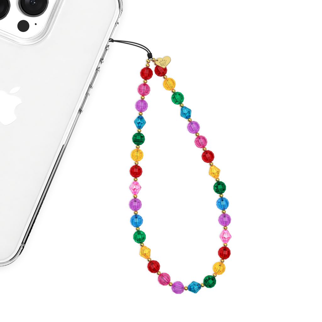 Rainbow Phone Charm