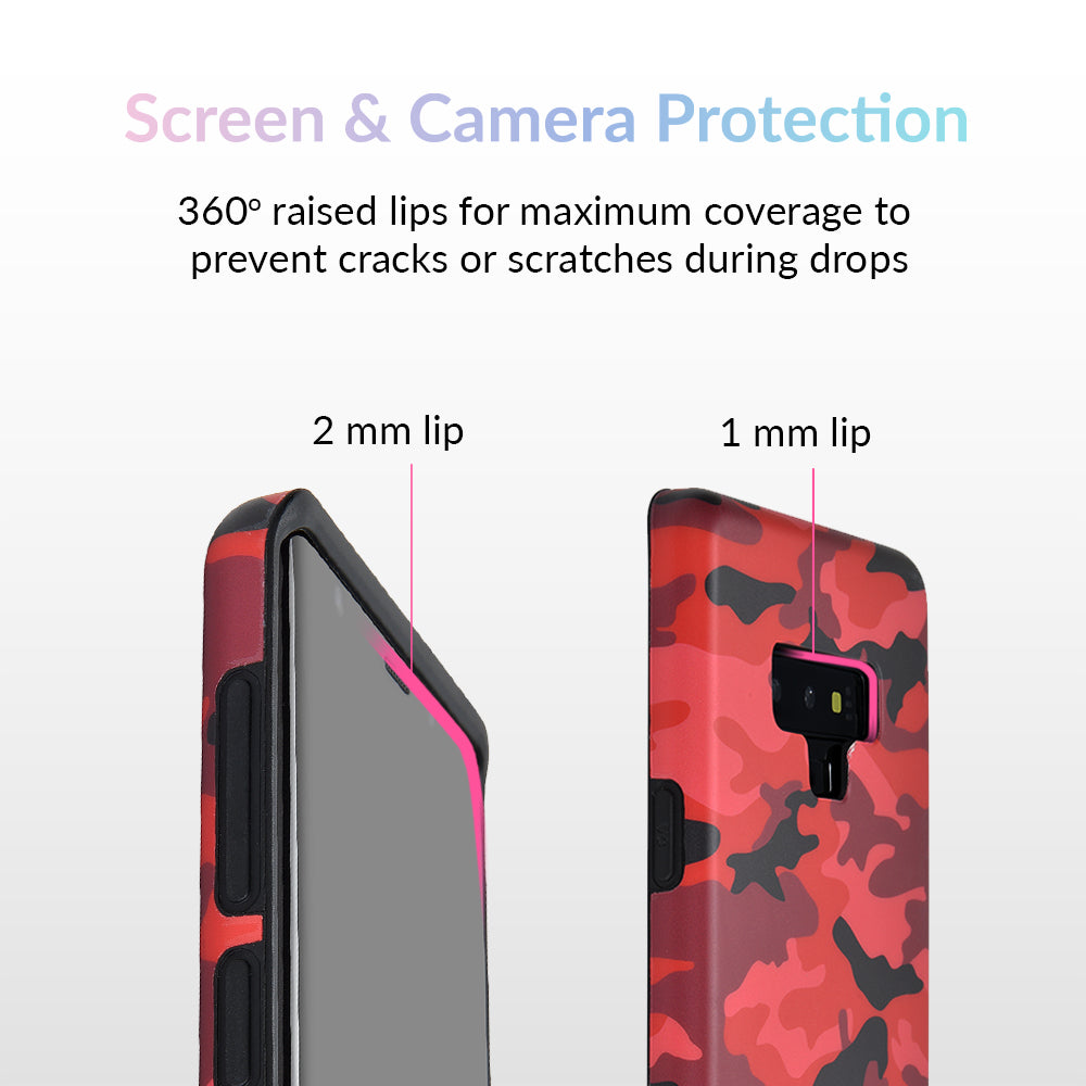 Red Camo Samsung Galaxy Case