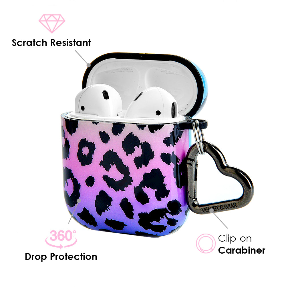 Rainbow Leopard AirPods Case