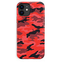 Red Camo iPhone Case
