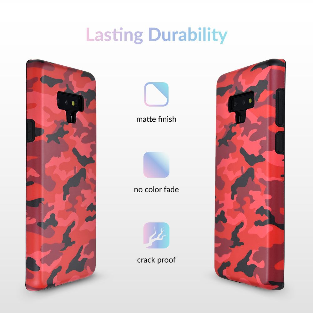 Red Camo Samsung Galaxy Case