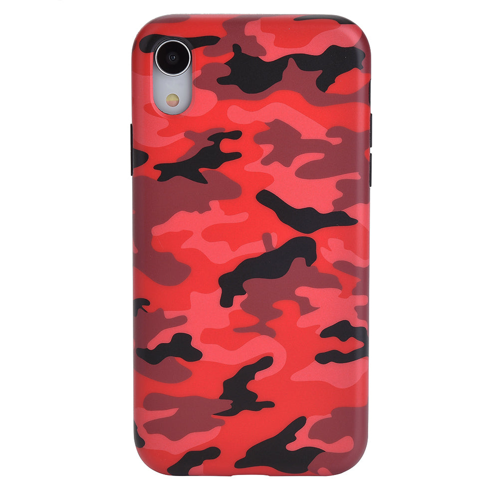 Red Camo iPhone Case
