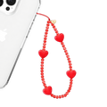 Red Heart Phone Charm