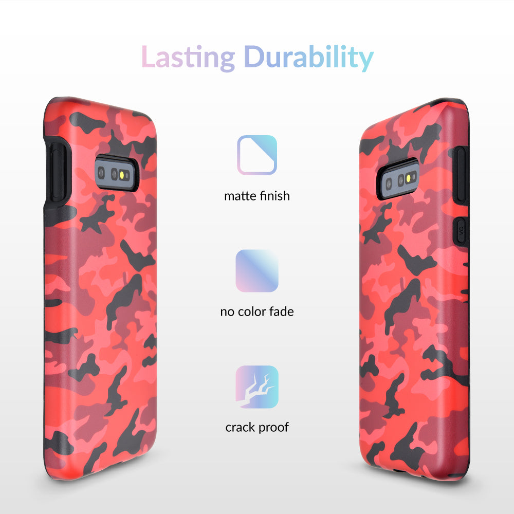 Red Camo Samsung Galaxy Case