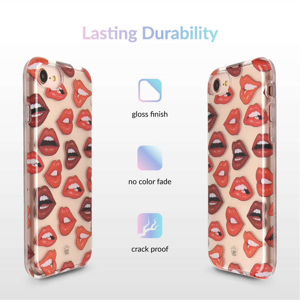 Red Lips iPhone Case