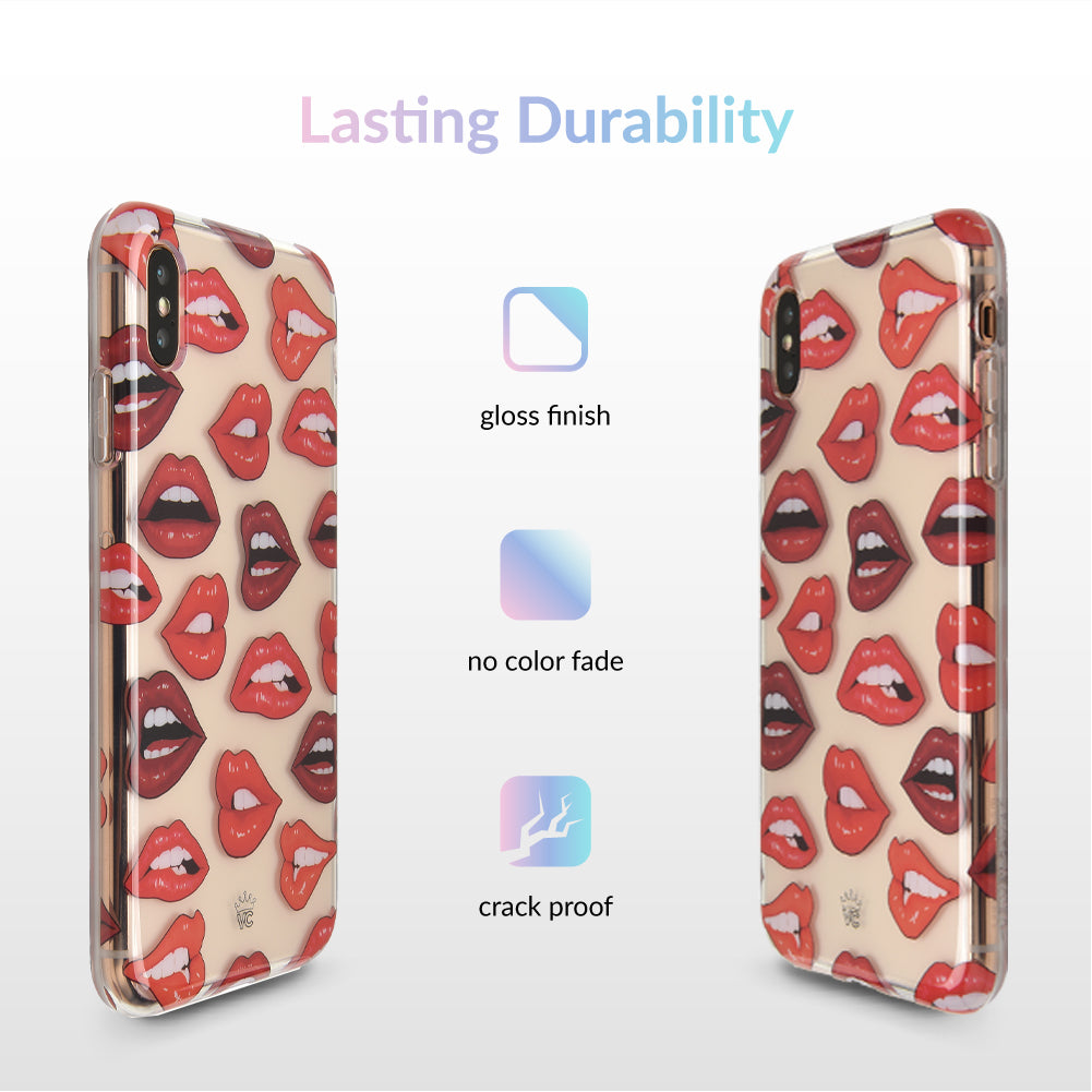 Red Lips iPhone Case