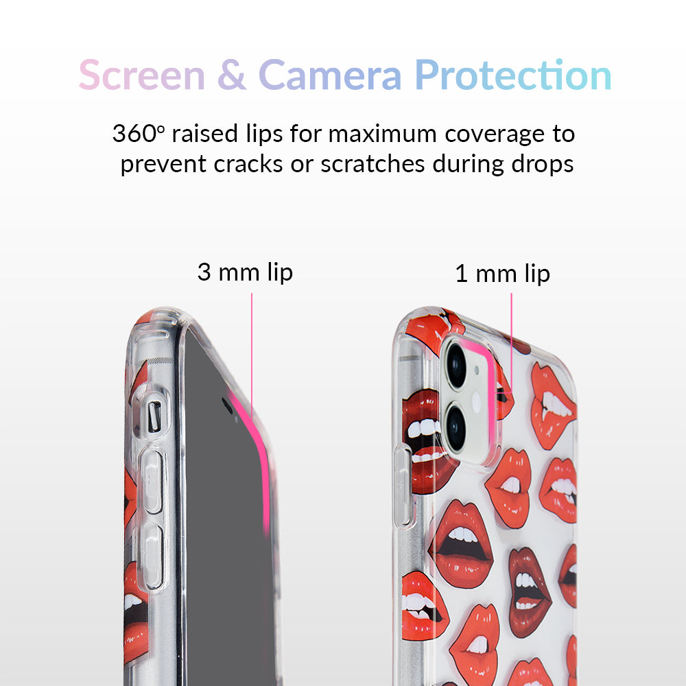 Red Lips iPhone Case