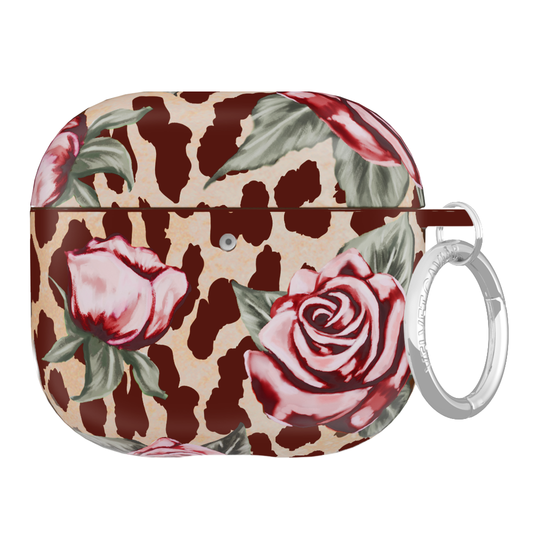Rosy Leopard AirPod Case