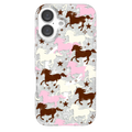 Pink Pony Glitter iPhone Case