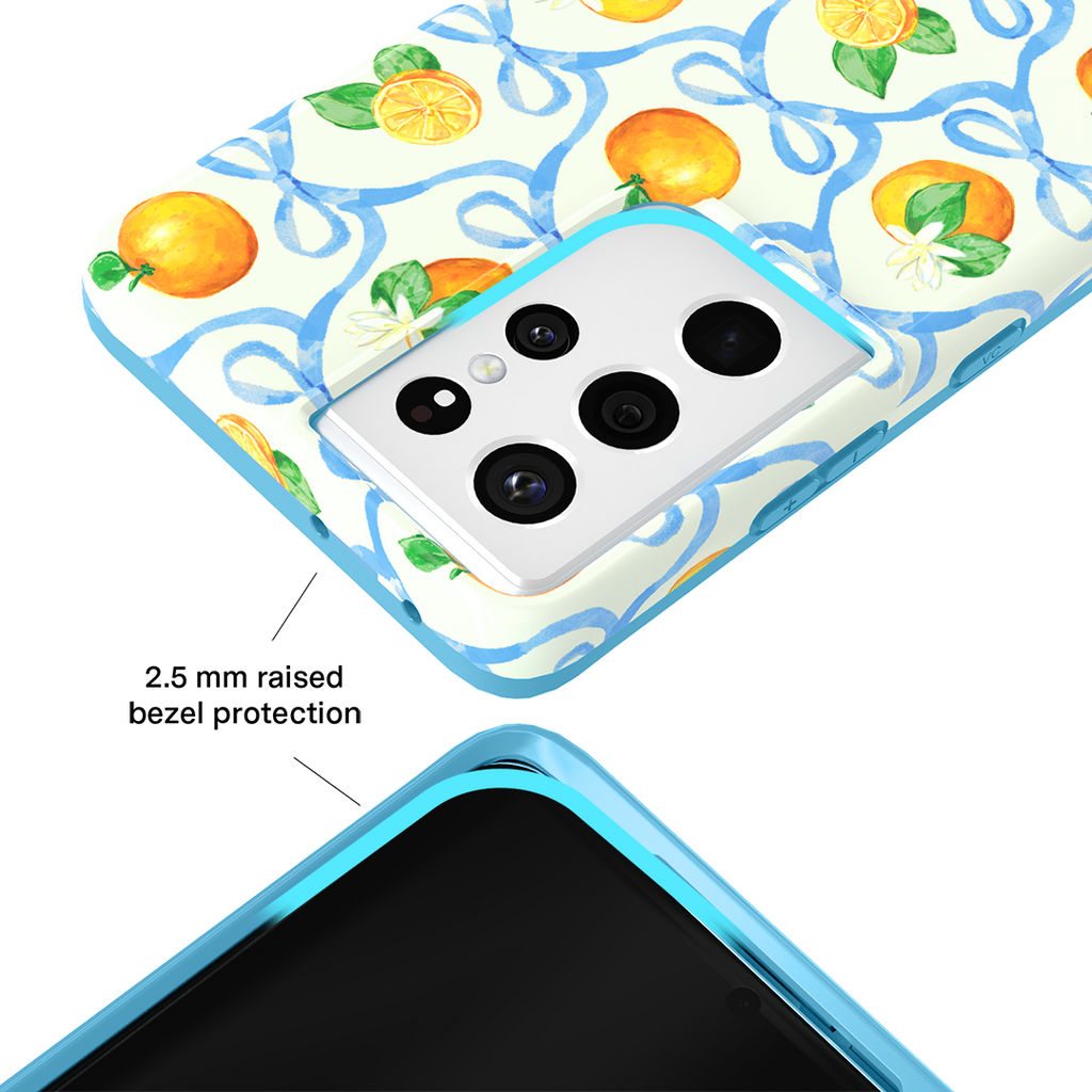 Orange Blossom Samsung Case