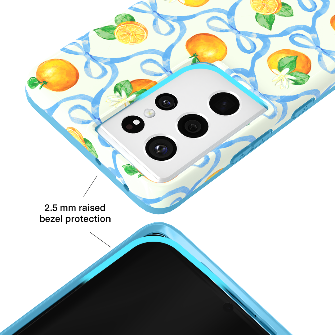 Orange Blossom Samsung Case