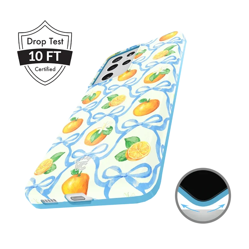 Orange Blossom Samsung Case