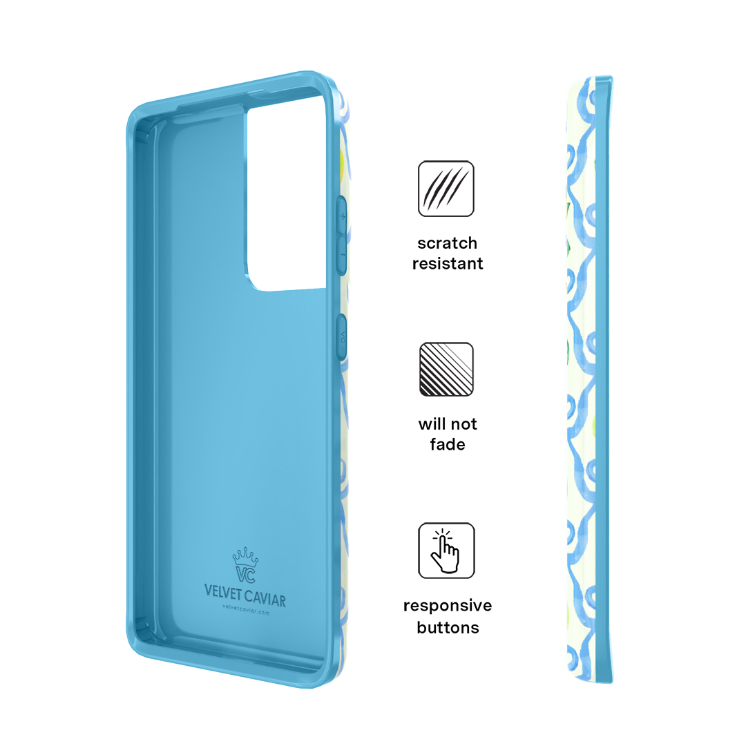Orange Blossom Samsung Case