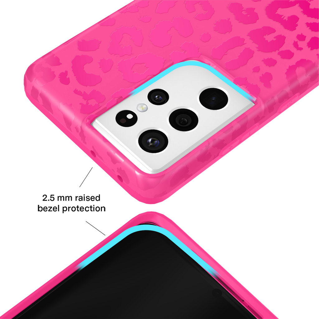 Even Hotter Pink Leopard Samsung Case