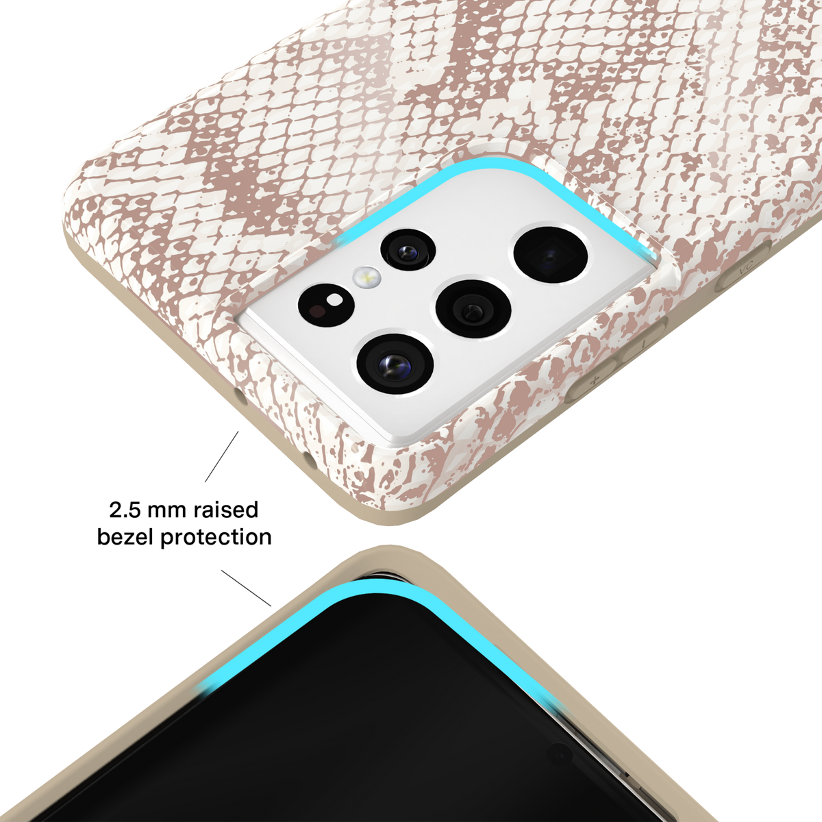Nude Python Samsung Case