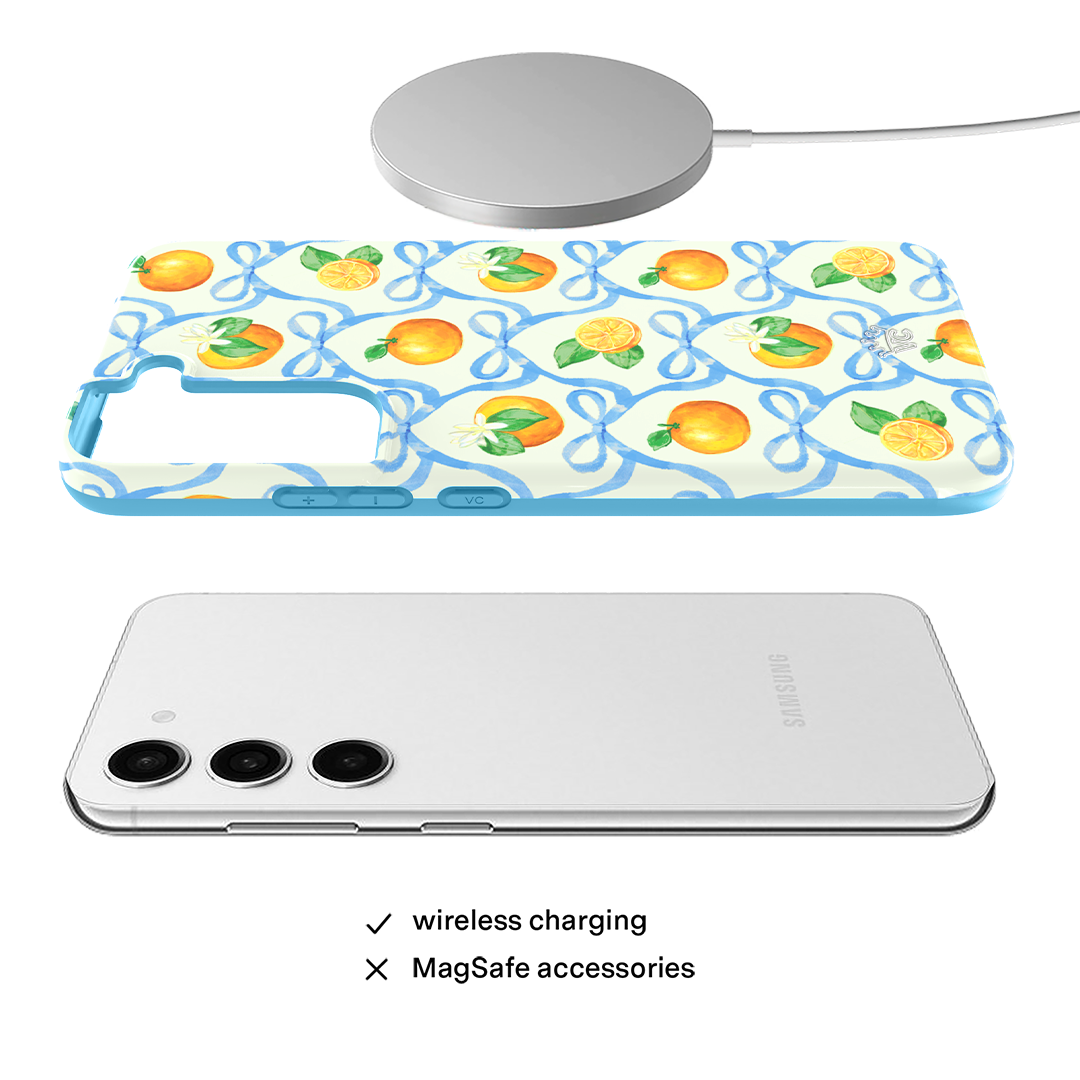 Orange Blossom Samsung Case