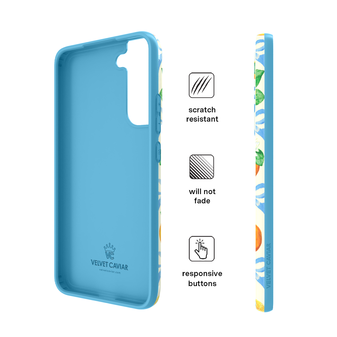 Orange Blossom Samsung Case