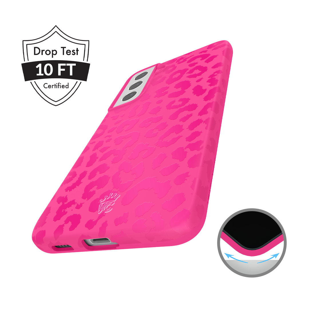 Even Hotter Pink Leopard Samsung Case