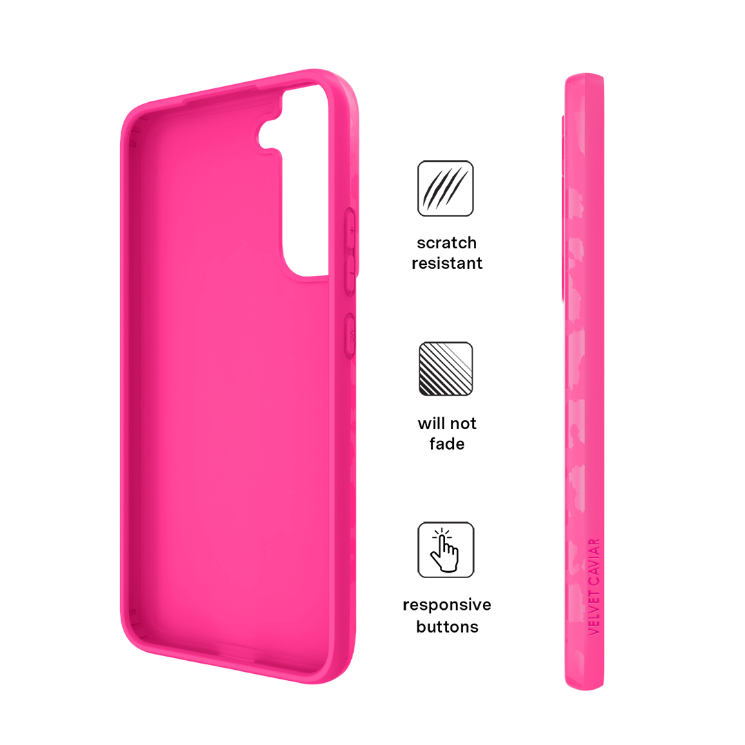 Even Hotter Pink Leopard Samsung Case