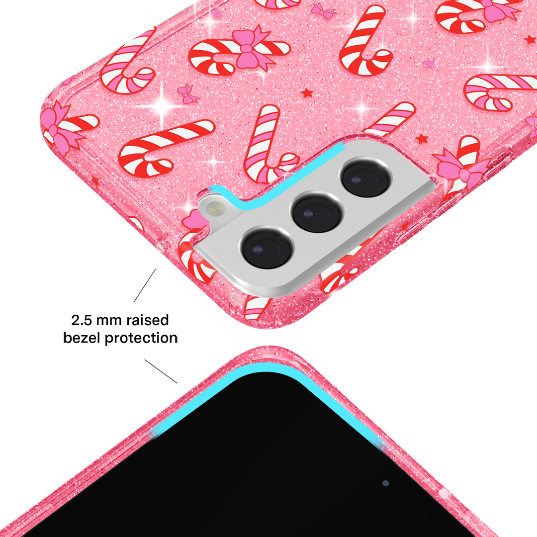 Pink Peppermint Princess Samsung Case