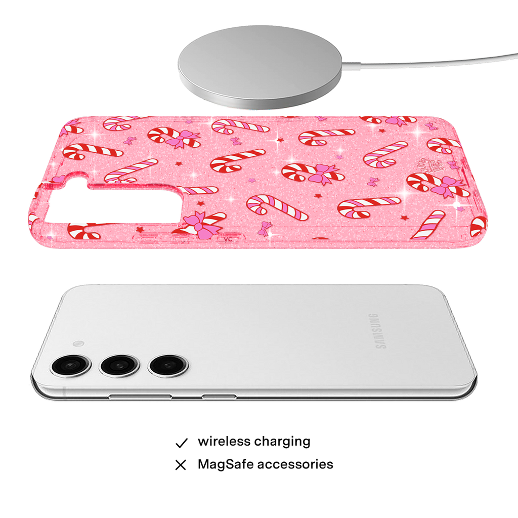 Pink Peppermint Princess Samsung Case