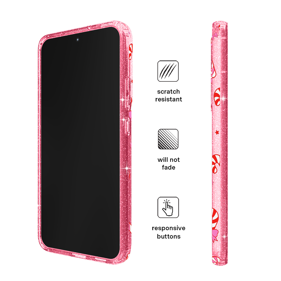 Pink Peppermint Princess Samsung Case