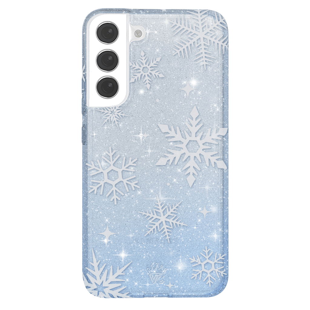 Snow Angel Glitter Samsung Case