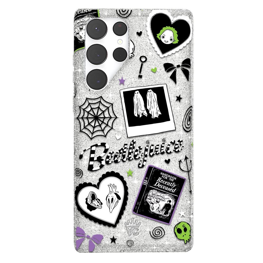 Beetlejuice Ghost with the Most Samsung Case