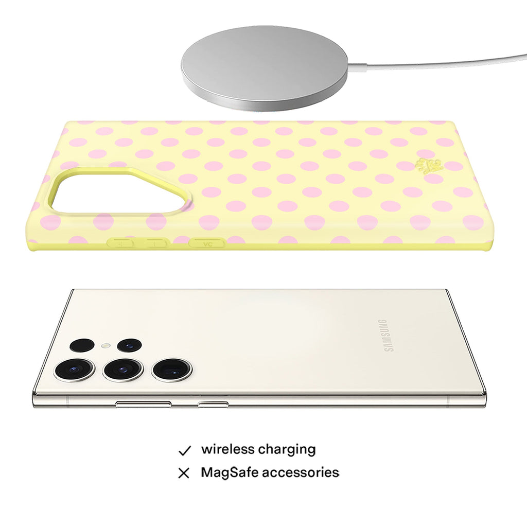 Buttercream Polka Dot Samsung Case