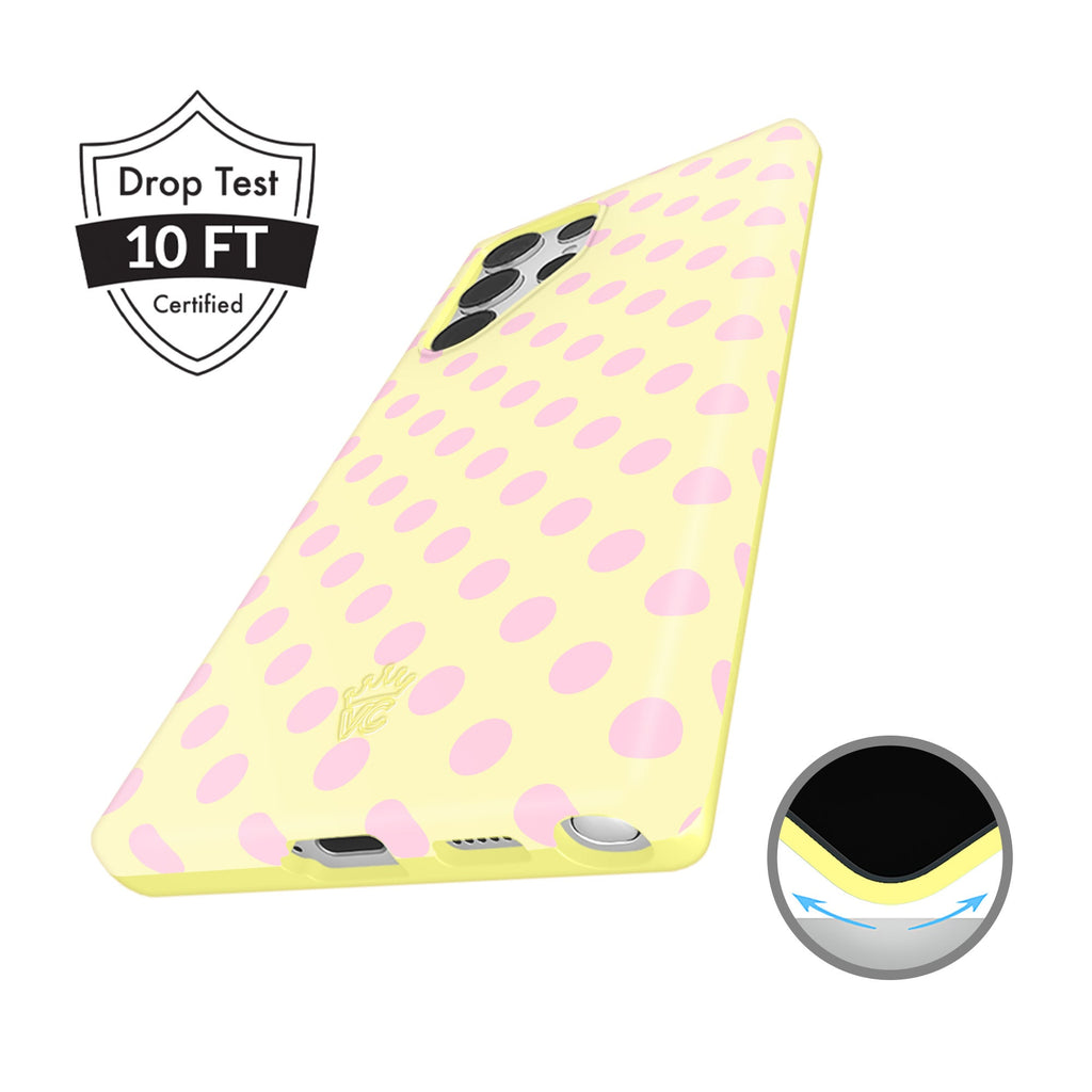 Buttercream Polka Dot Samsung Case