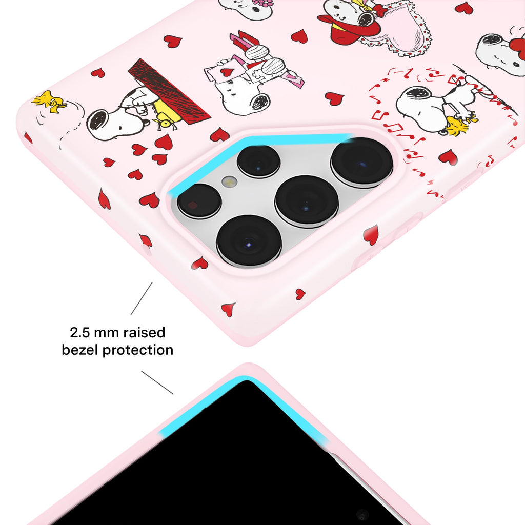 Snoopy Lovely Moods Samsung Case