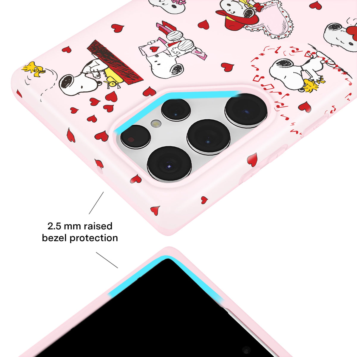 Snoopy Lovely Moods Samsung Case