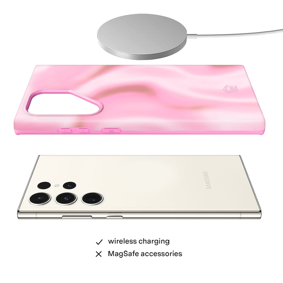 Strawberry Swirl Samsung Case